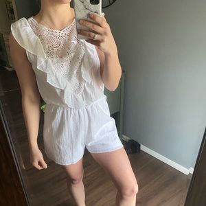 White Romper
